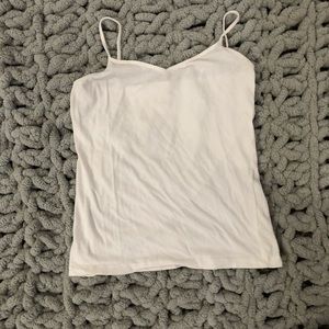 White tank top